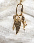 Fine necklace With Charms (Rose)