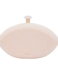 Shiva Oval Clutch | Light Pink