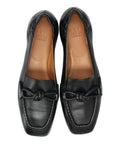 A9419 Black Leather | Memory Foam Loafers