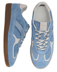 TB.490 Rife Cornflower Blue | Suede Sneaker