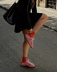 TB.490 Rife Sea Pink | Suede Sneaker