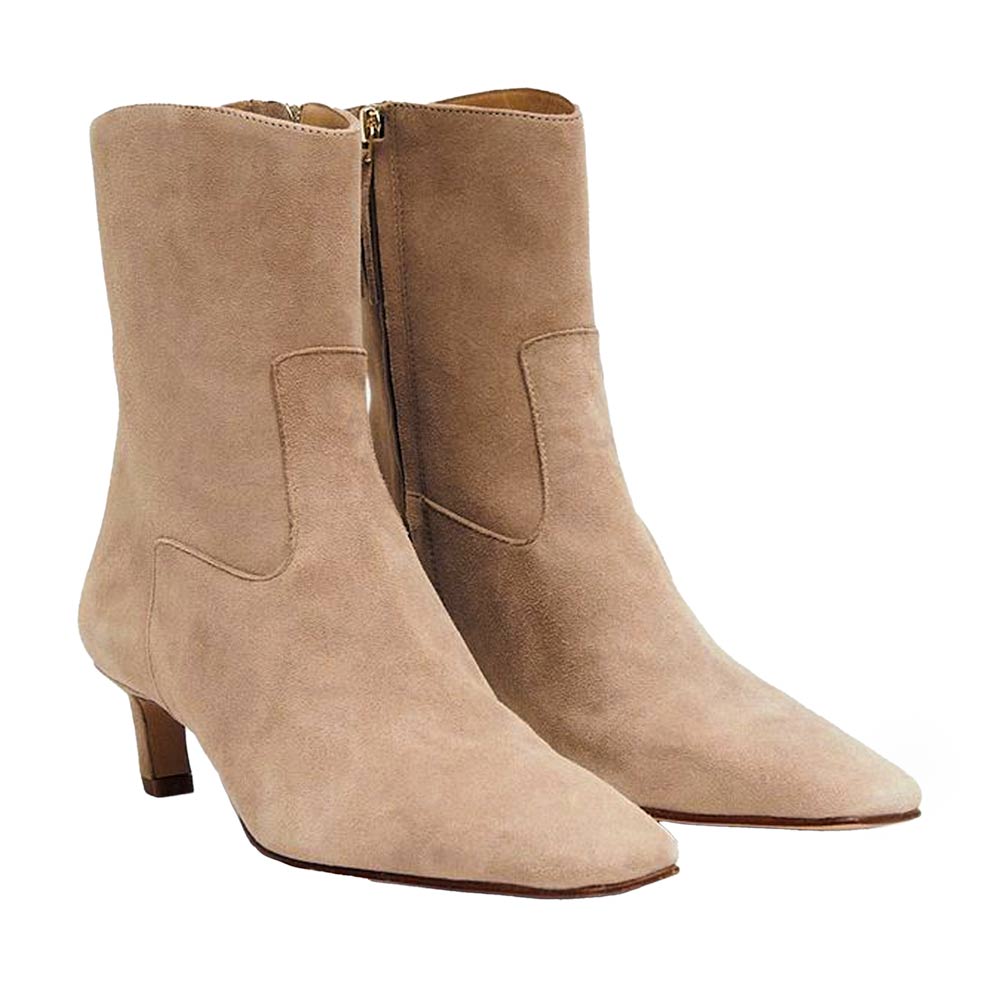 Nash Beige | Suede Boot
