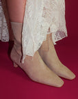 Nash Beige | Suede Ankle Boot