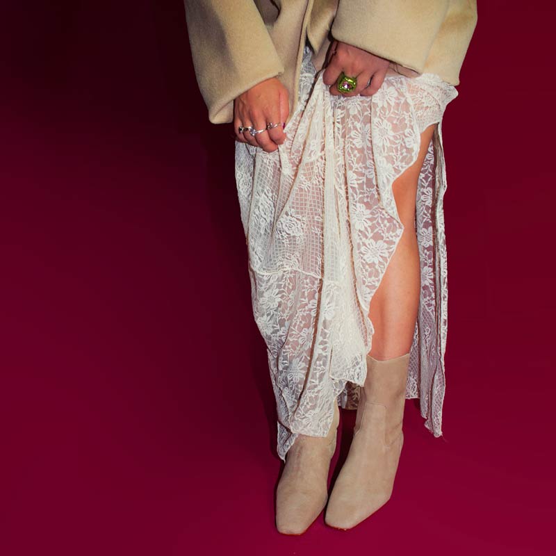 Nash Beige | Suede Boot