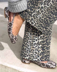 Tesa Snake | Low Heel Slingback