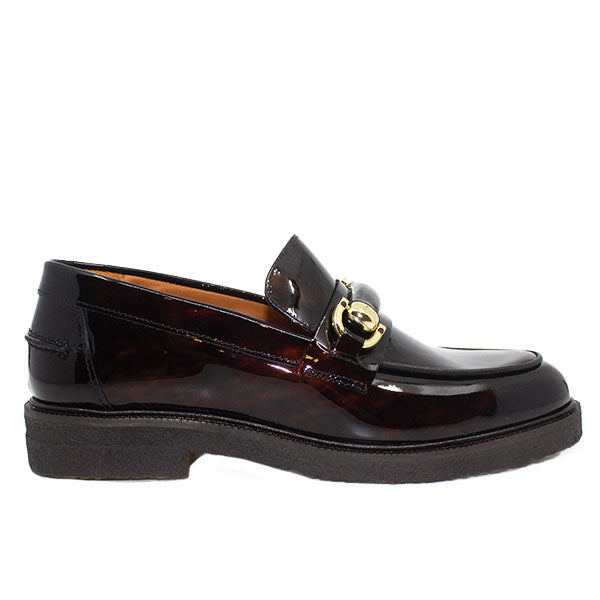 Billi Bi- A13002 -Women's Brown Leather Loafers at The Nowhere Nation