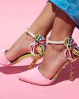Ezili | Pink Embellished Pump