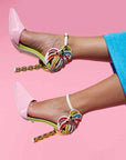 Ezili | Pink Embellished Pump