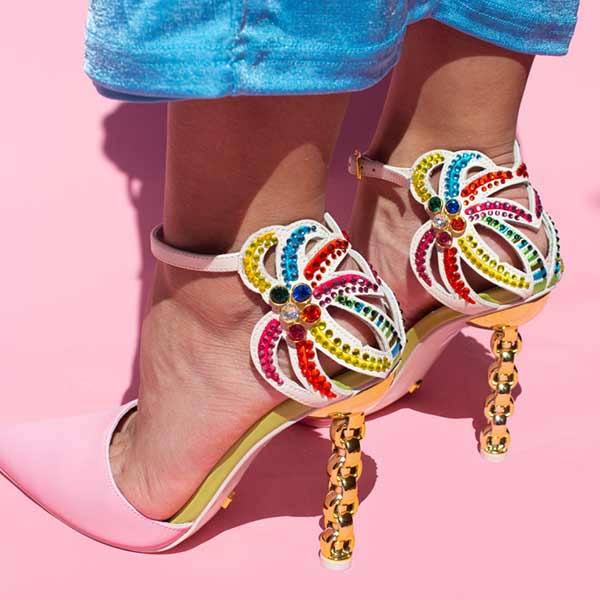 Ezili | Pink Embellished Pump