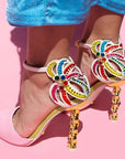 Ezili | Pink Embellished Pump