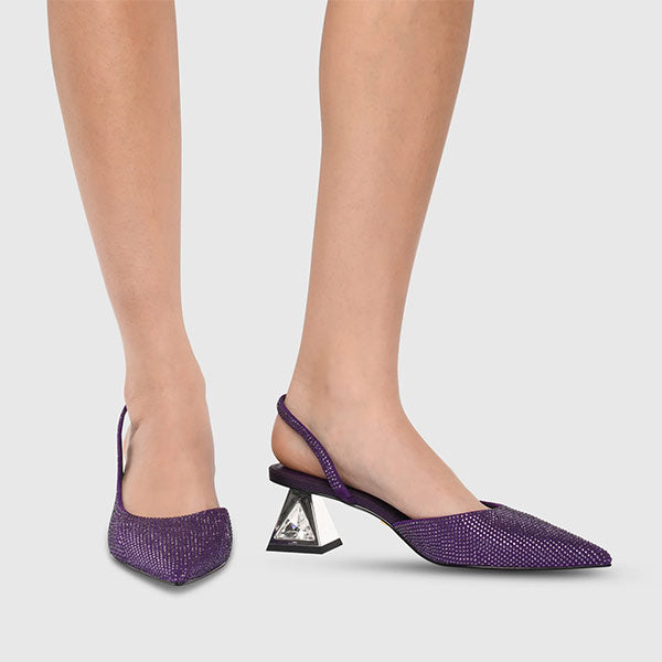 Kat Maconie Anani blackcurrant purple pump