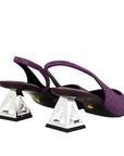 Kat Maconie Anani blackcurrant purple pump