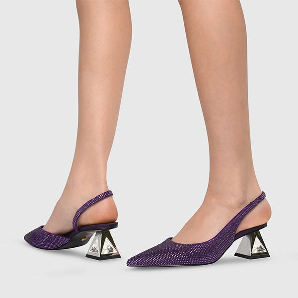 Kat Maconie Anani blackcurrant purple pump