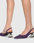Kat Maconie Anani blackcurrant purple pump