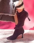 Antonieta Burgundy Suede | Ankle Boot
