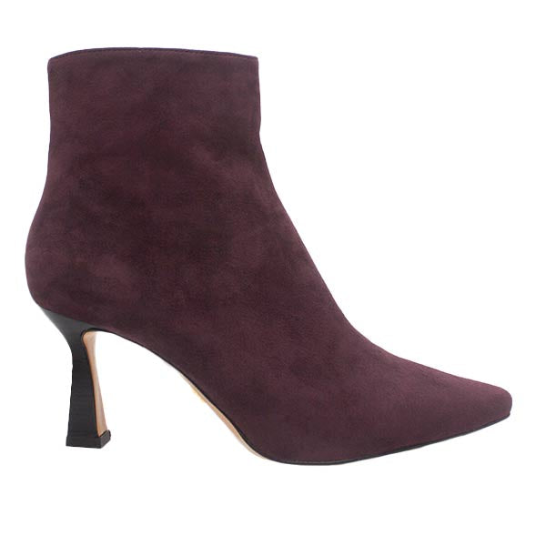 Antonieta Burgundy Suede | Ankle Boot