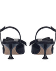 Cynthia Black | Satin Slingback Pump