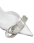Cynthia White | Satin Slingback Pump