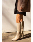 Lupita Taupe | Knee high boot