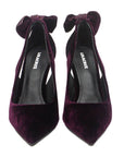 Persan Burgundy | Velvet Pump