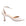 Petrina White Pearls | Mid Heel Sandal