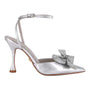 Lola Cruz Rufec plata silver pump