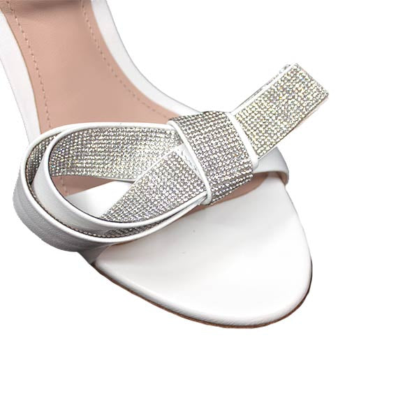 Ruth White | High Heel Leather Sandal