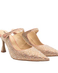 Opera Blush | Crystal Embellished Pump