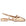 Maison Toufet- Bertille- Women's Gold Flat Mary-Jane at The Nowhere Nation