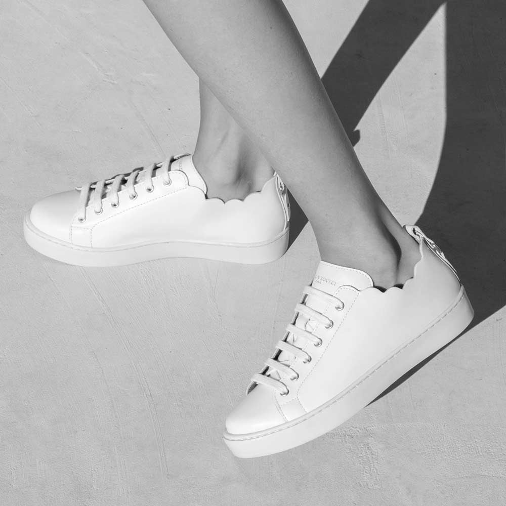 Julie White | Leather Sneaker