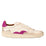 Maison Toufet -Lisa- Women's Cream/Purple Leather Sneaker at The Nowhere Nation