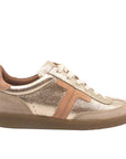 Solveig Rose | Metallic Leather Sneakers