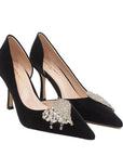 Bellagio Black | Ultra Matte Leather Pump