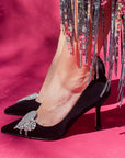 Bellagio Black | Ultra Matte Leather Pump