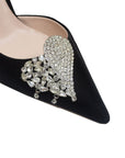 Bellagio Black | Ultra Matte Leather Pump
