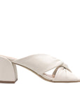 Daria White | Leather Mule