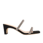 Babs Black | Embellished Mule