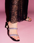 Babs Black | Embellished Mule