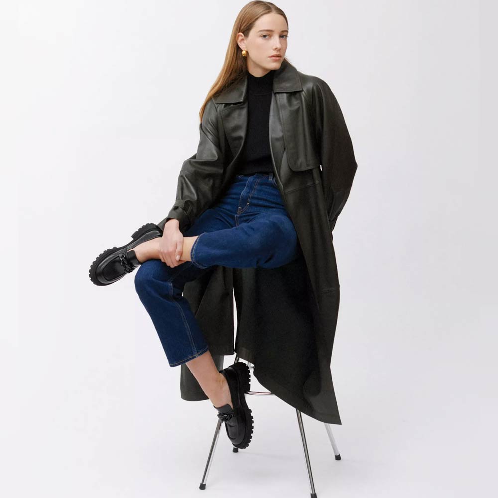 Arto Black | Leather Loafer