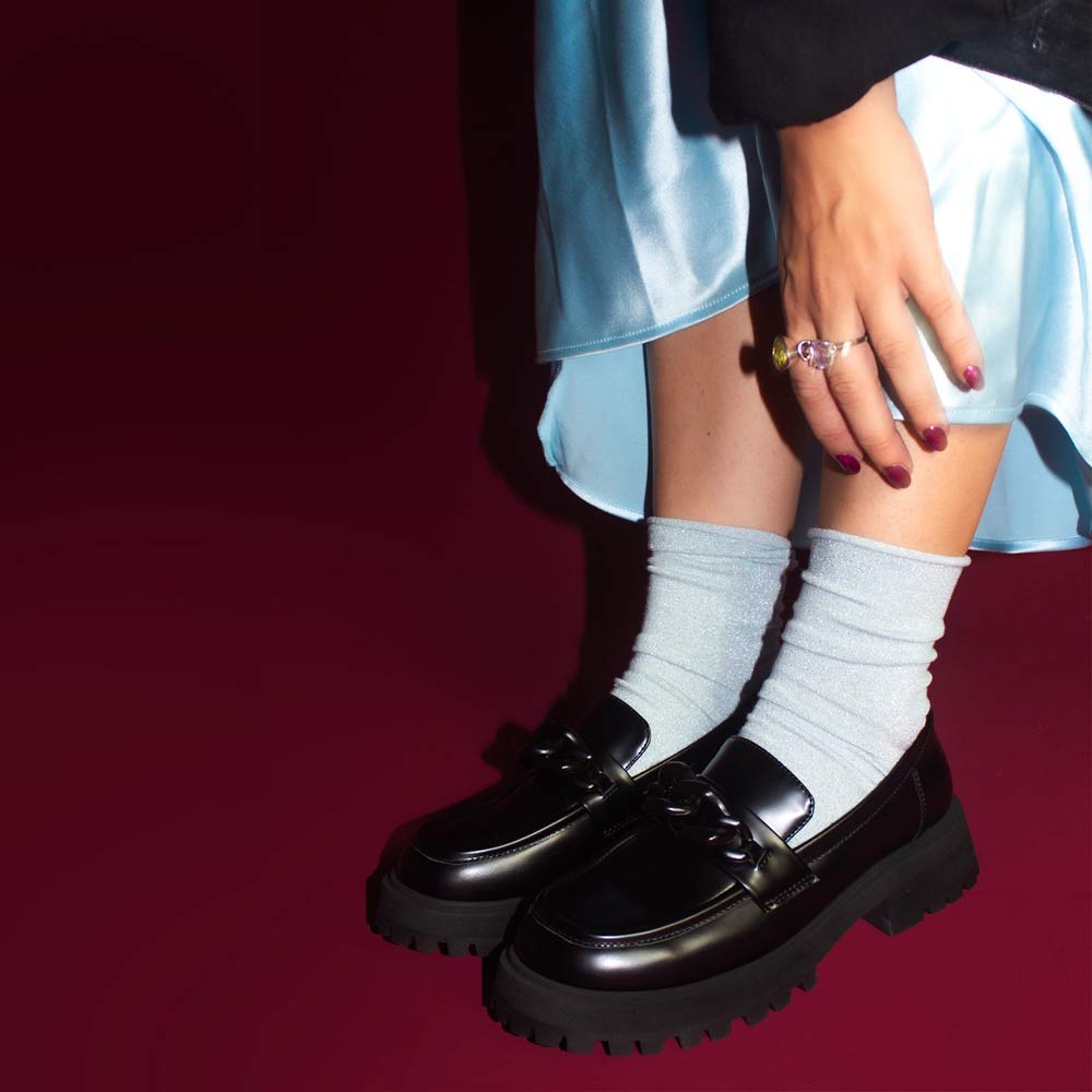 Arto Black | Leather Loafer