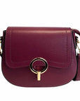 M01 Burgundy | Leather Handbag