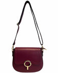 M01 Burgundy | Leather Handbag