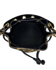 M03 Leopard | Leather Bucket Bag