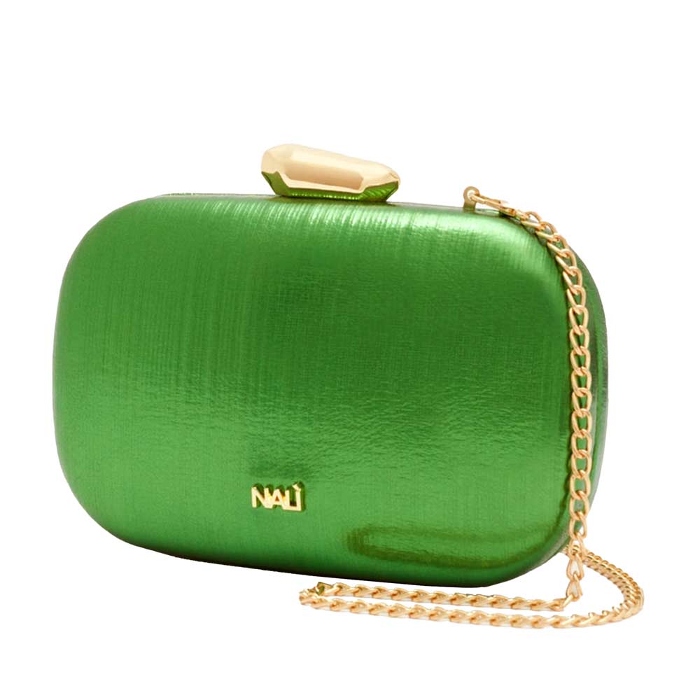 Giada Metallic Green | Clutch