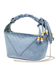 Karen Blue | Velvet mini bag