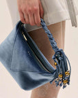 Karen Blue | Velvet mini bag