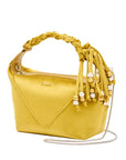 Karen Yellow Ochre | Velvet Mini Bag