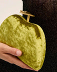 Tilly Green | Velvet Clutch