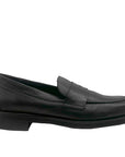 24125 Black | Leather Loafer