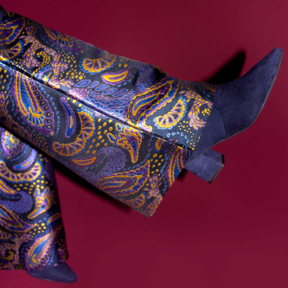Arosa Navy | Suede Ankle Boot